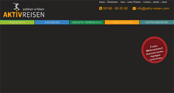 Desktop Screenshot of aktiv-reisen.com